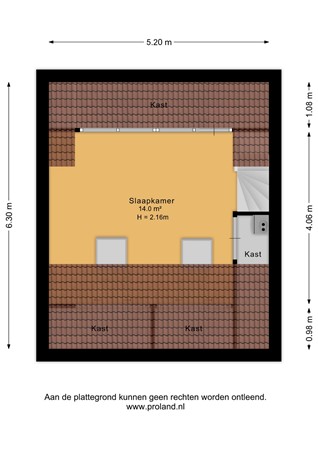 Floorplan - Oranjeweg 11, 1241 XN Kortenhoef